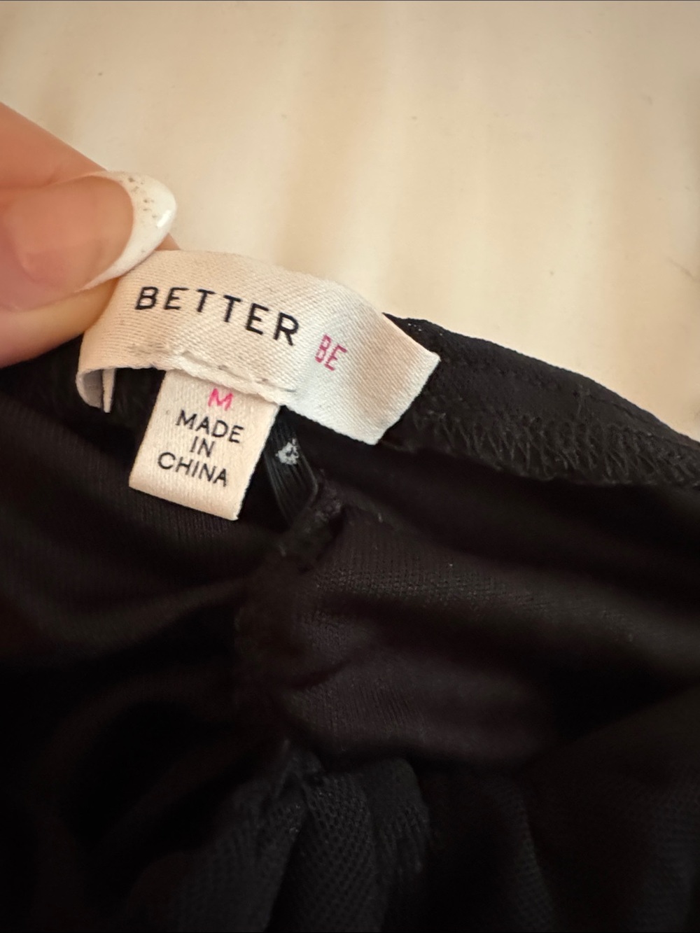 Black Ruched Cami Top - Picture 6 of 7